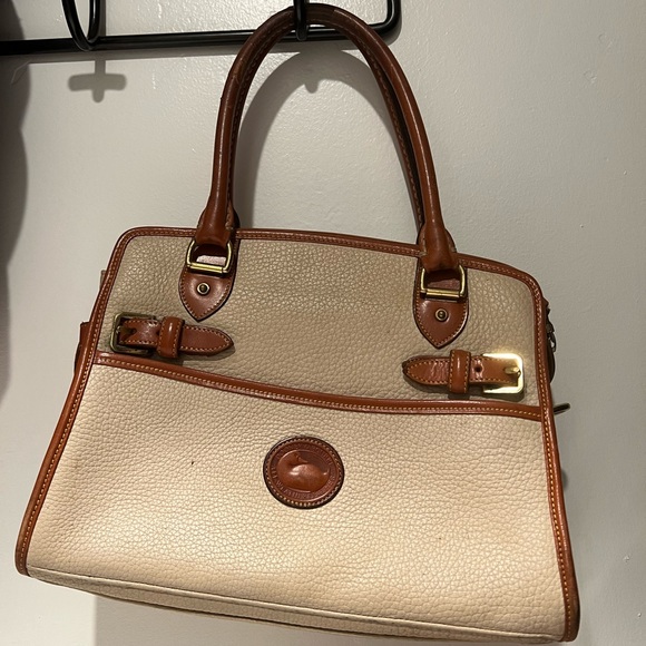 Vintage Dooney & Bourke Tan Purse - Picture 1 of 5